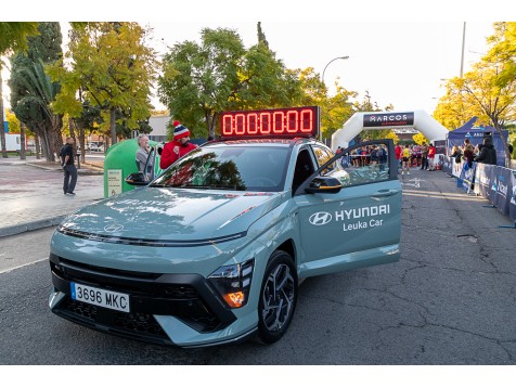 Hyundai Leuka Car con la Carrera de los castillos en Alicante